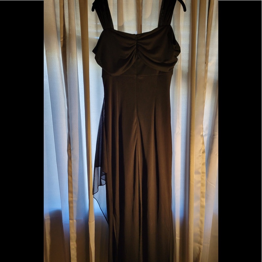 Alex Evening Black Full Length Gown